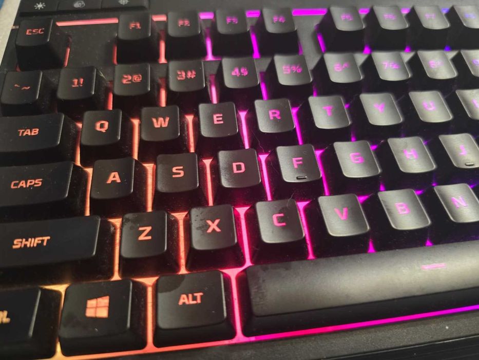 Tastatura gaming HyperX Alloy Core RGB, membrana, iluminare  US