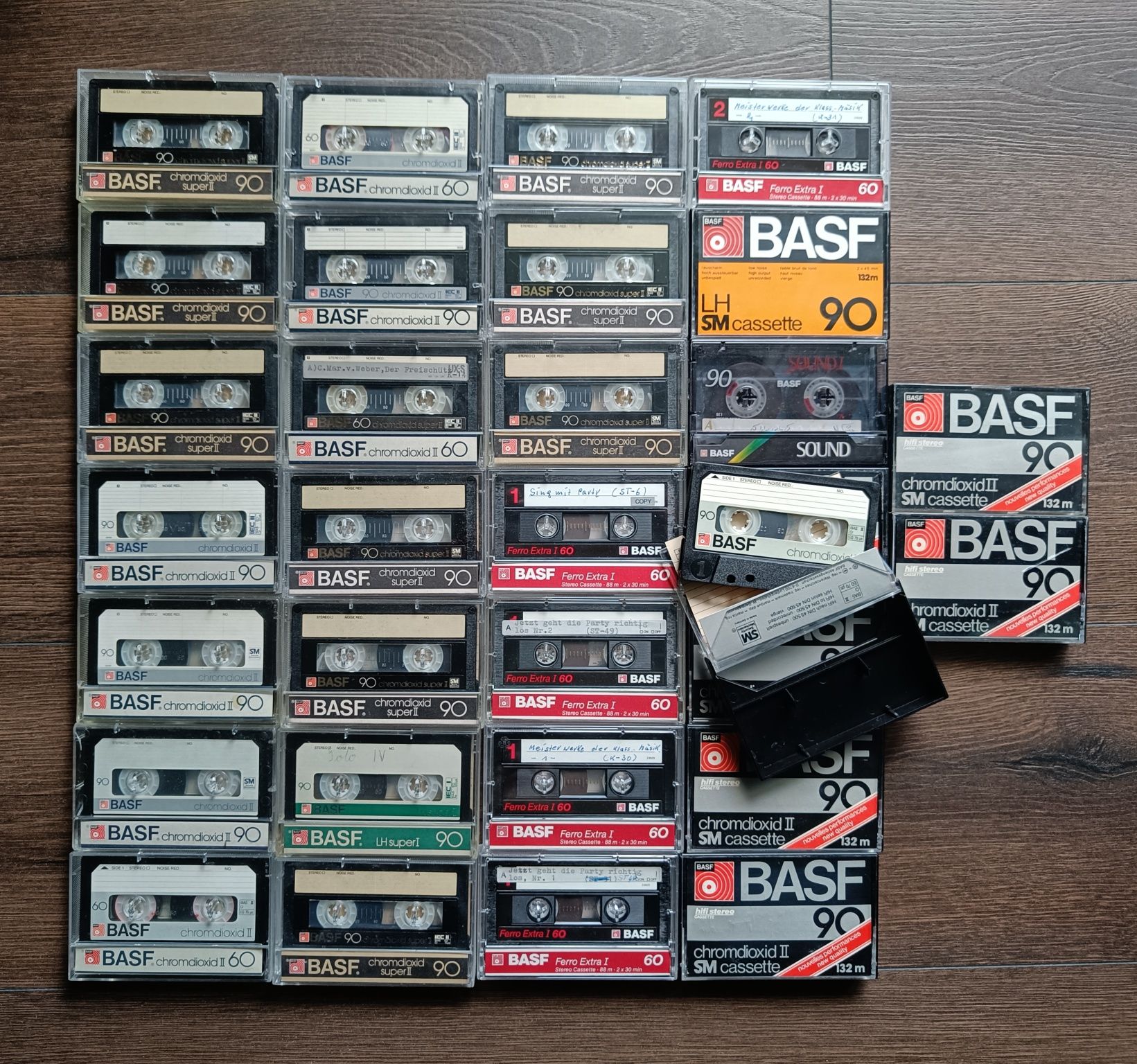 40x BASF Raks Sony casete audio