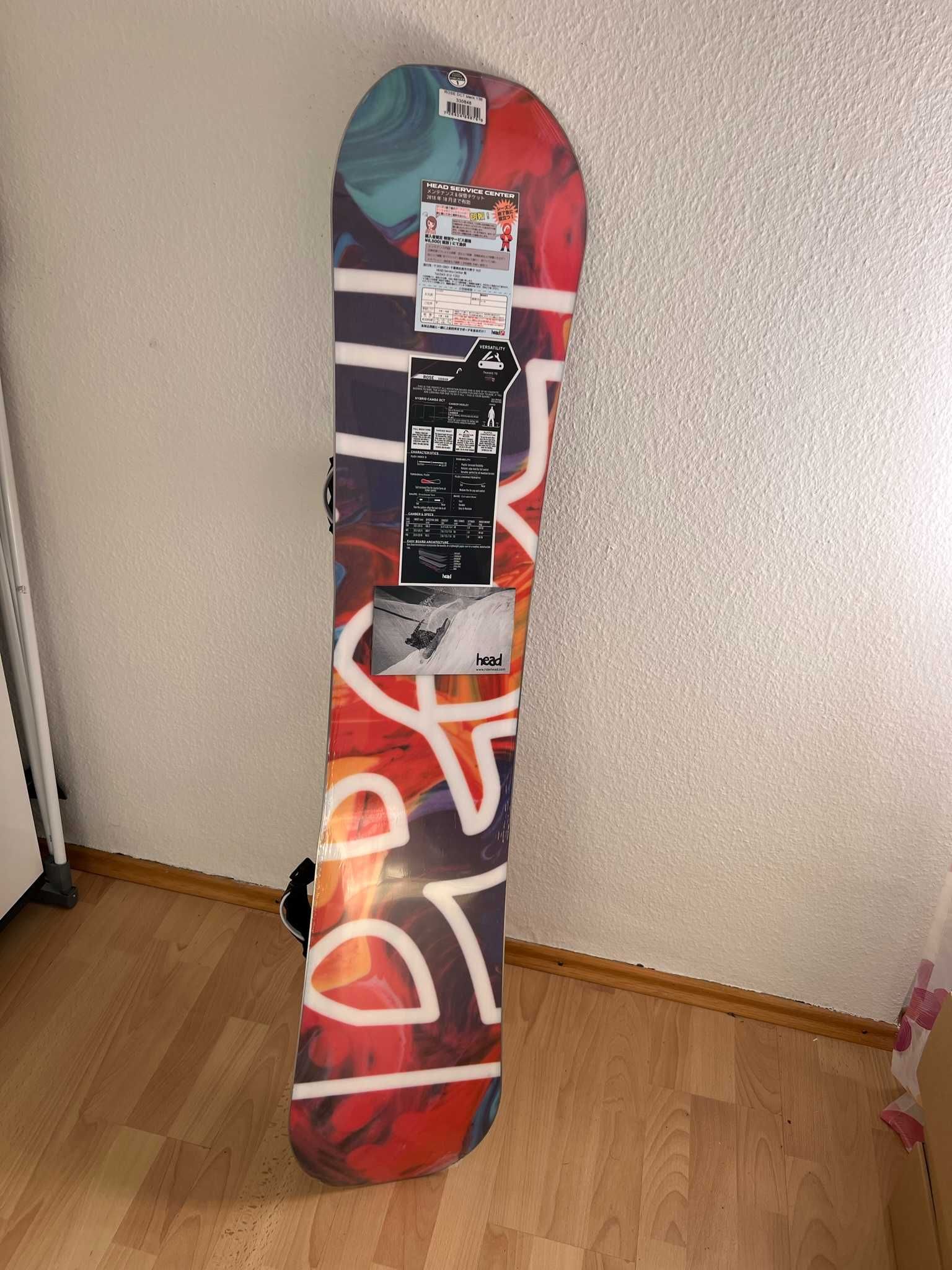 Placa snowboard NOUA Head Rose 138cm + Legaturi NOI Head Five