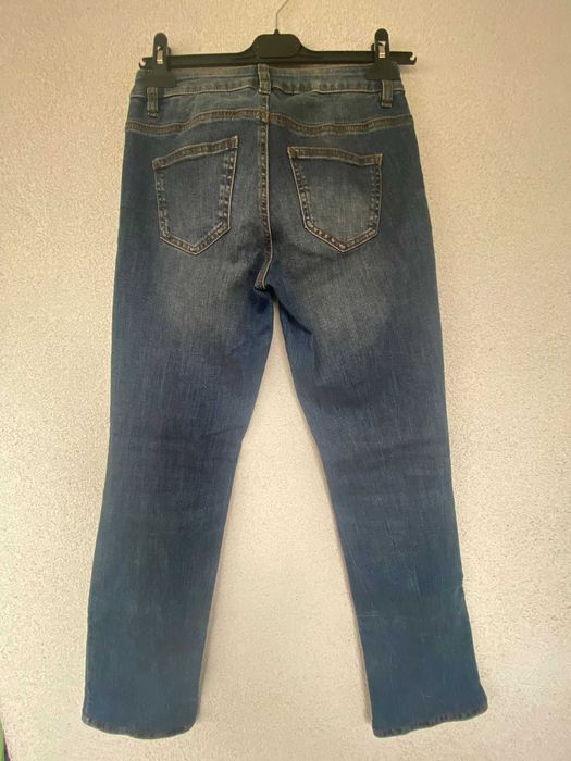 Blugi/Jeans dama, Tom Tailor, blue clasic, straight fit, S/26