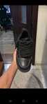 af1 black rope lace