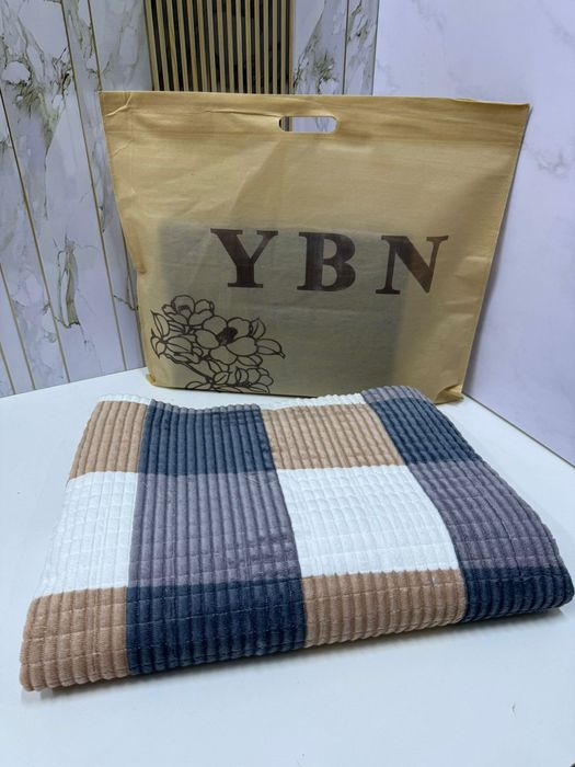 1,5 плед клетка хб