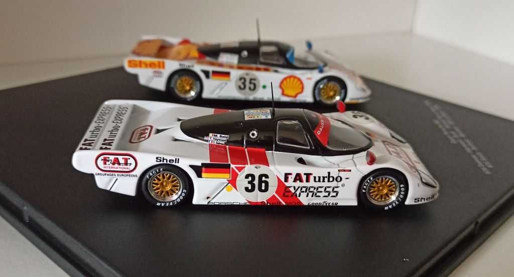 Machete Dauer Porsche 962 Castigator Le Mans 1994 - Set Werk83 1/43