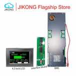 НОВ BMS БМС JK-PB2A16S20P + 4.3" ЕКРАН Дисплей Тъчскрин с ДДС ФАКТУРА