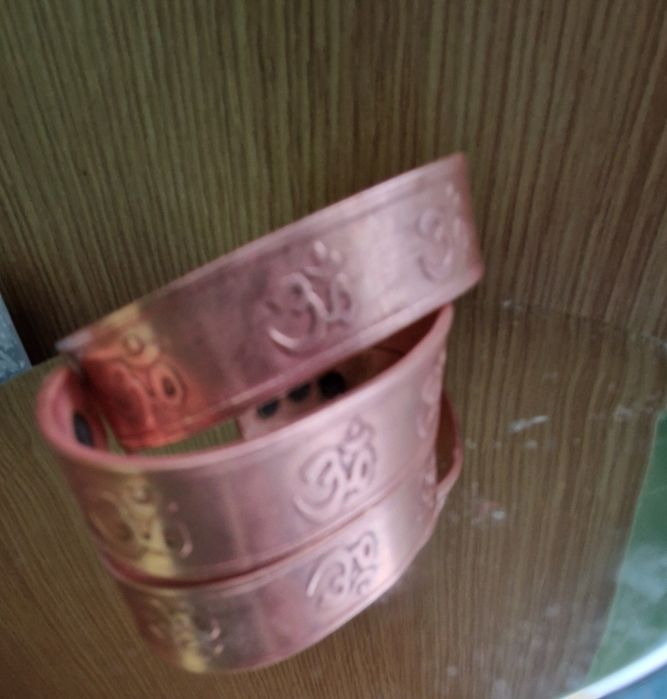 Brățări cupru și Rozalii pietre semiprețioase