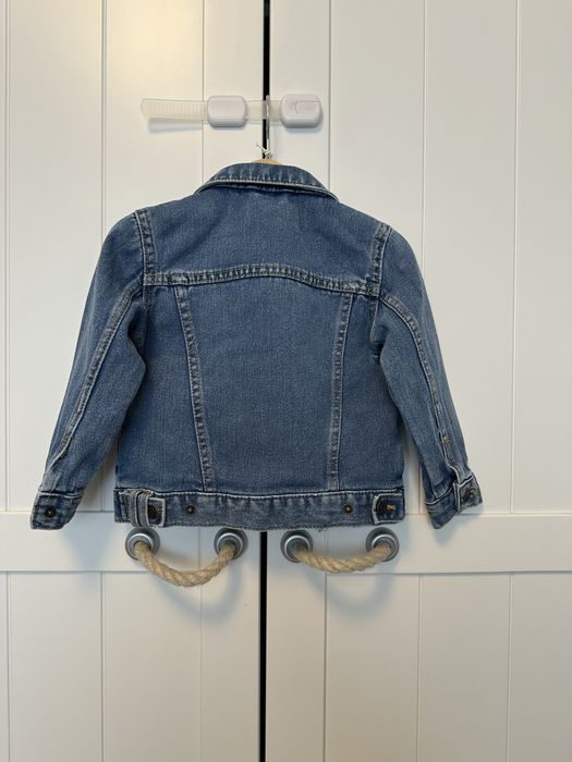 Jacheta / geaca Next si Reserved blugi / denim 98 cm 2-3 ani - ca noi