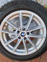 Jante BMW G 30 cu anvelope M+S Pirelli Runflat 225/55/17,an 2017
