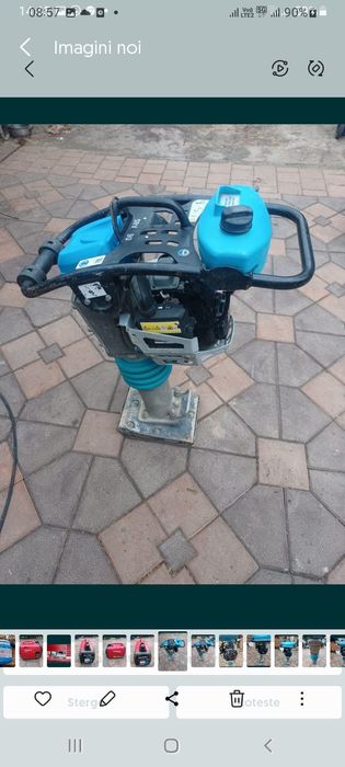 Mai compactor Weber cu motor Honda că nou