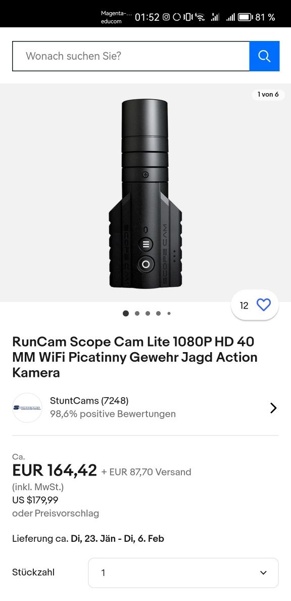 Runcam scope cam lite