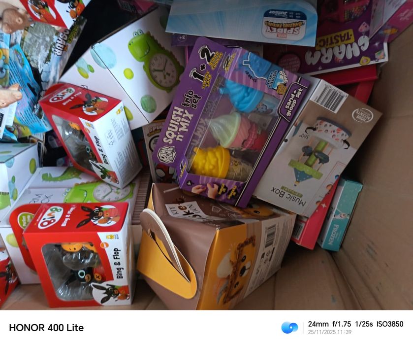 Marfa mixta de bazar/piata