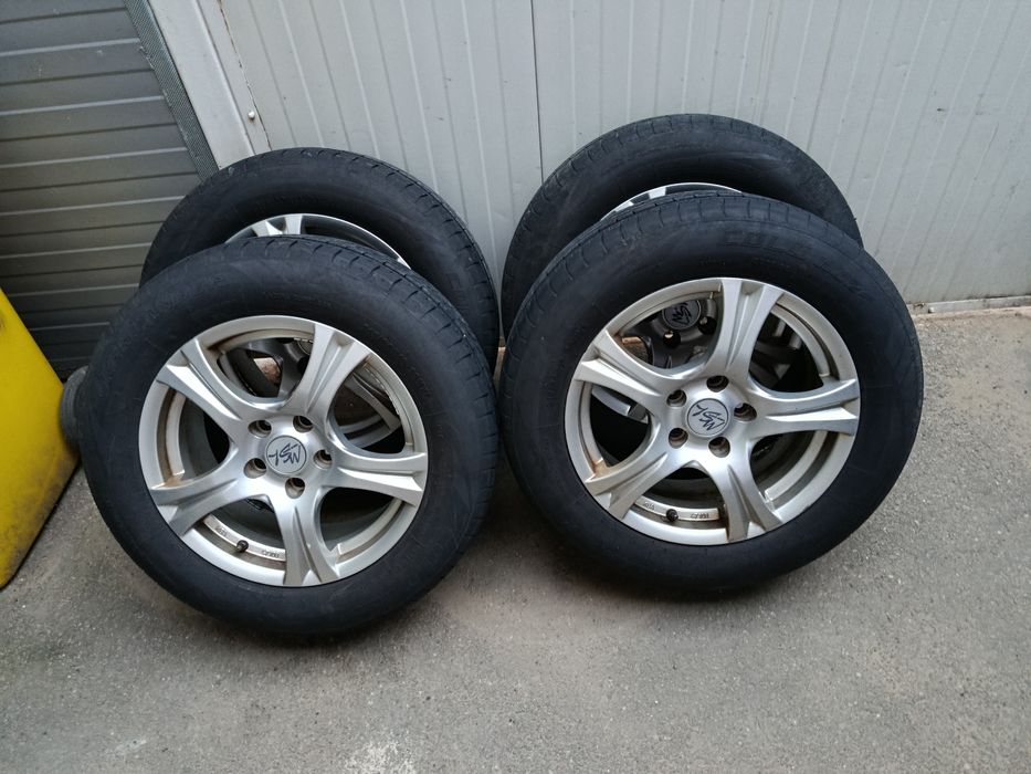 Jante vw passat B8 5x112 16, anvelope 215 60 16 iarna M +S