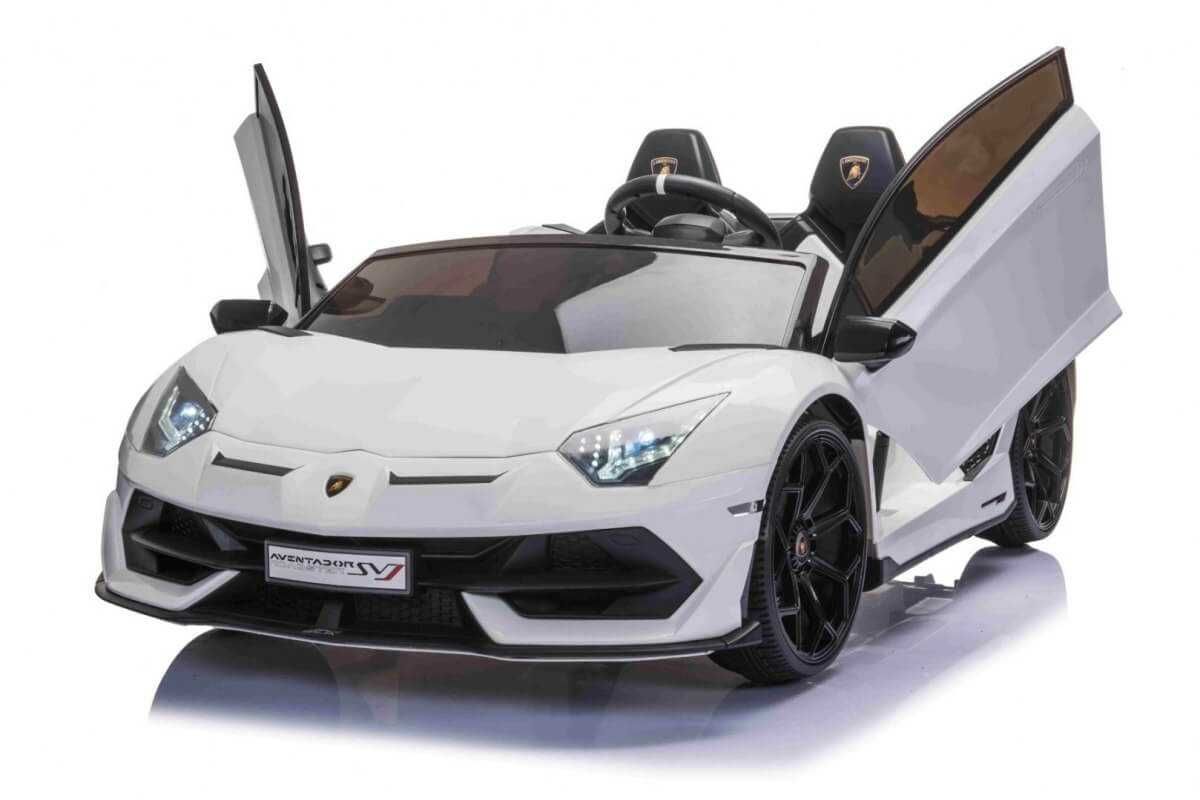 Masinuta electrica pentru copii Lamborghini Aventador 24 V Drift Alb