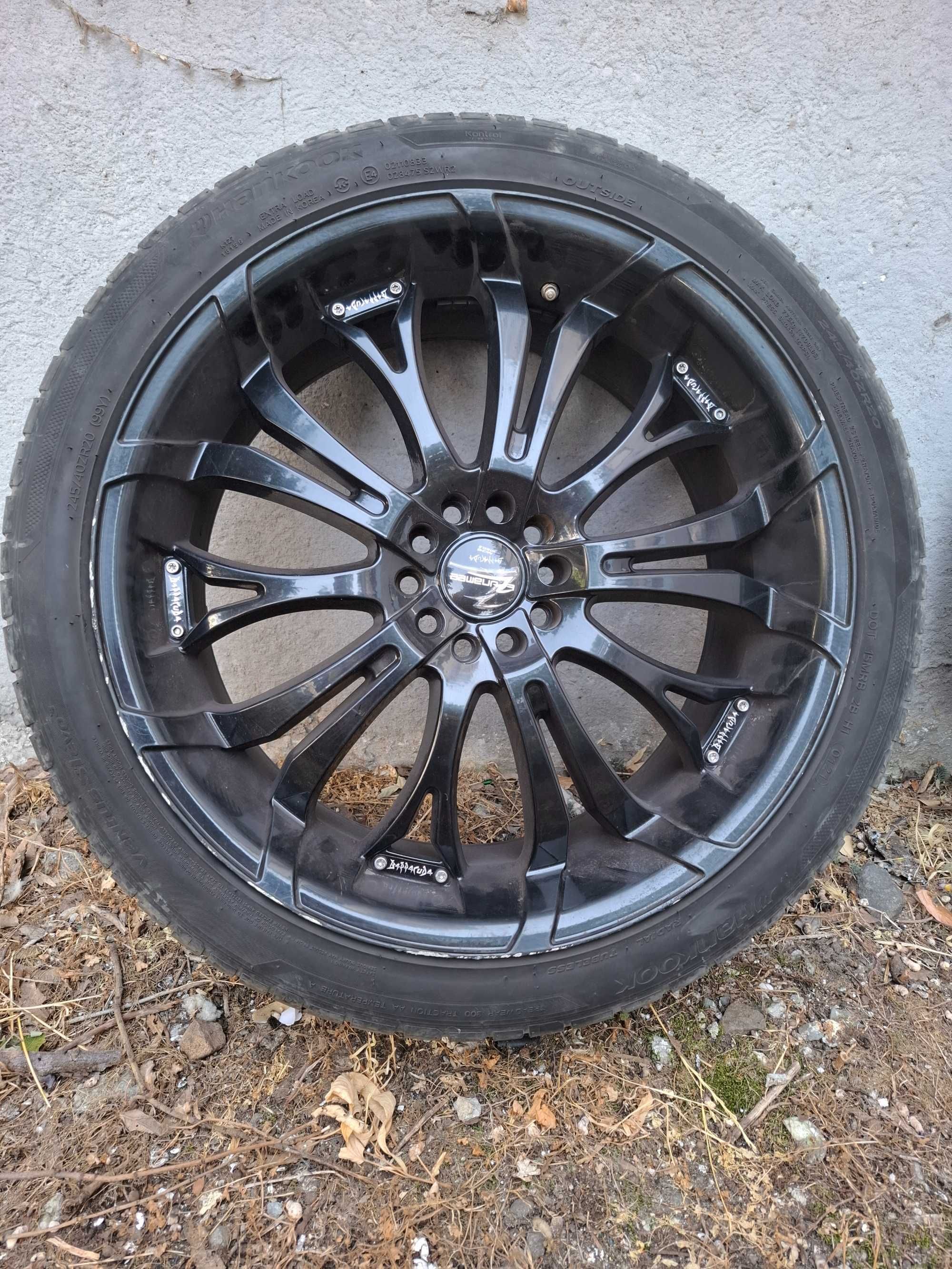 Джанти за хонда 20цола 245/40/20 hankook ventus s1 evo3