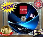 Vectric Aspire 12 -Lifetime license-DVD Sigilat si Apostilat