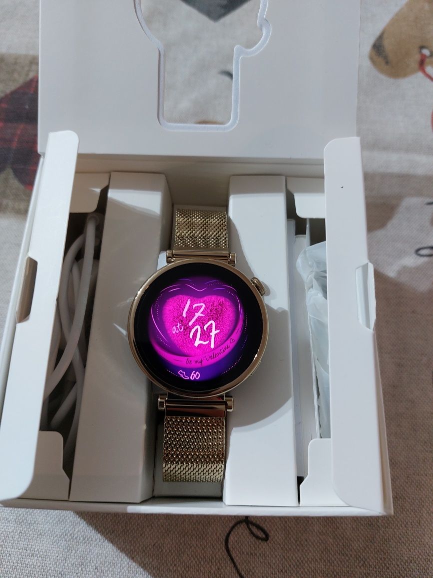 Huawei Watch GT4 41mm Female (Aurora-B19M)  + подарък (протектори)
