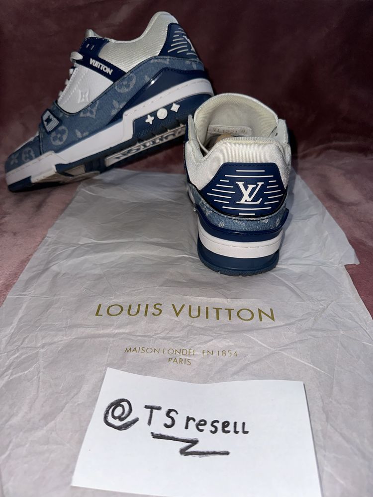 Louis Vuitton Trainer Low | “Monogram Denim”
