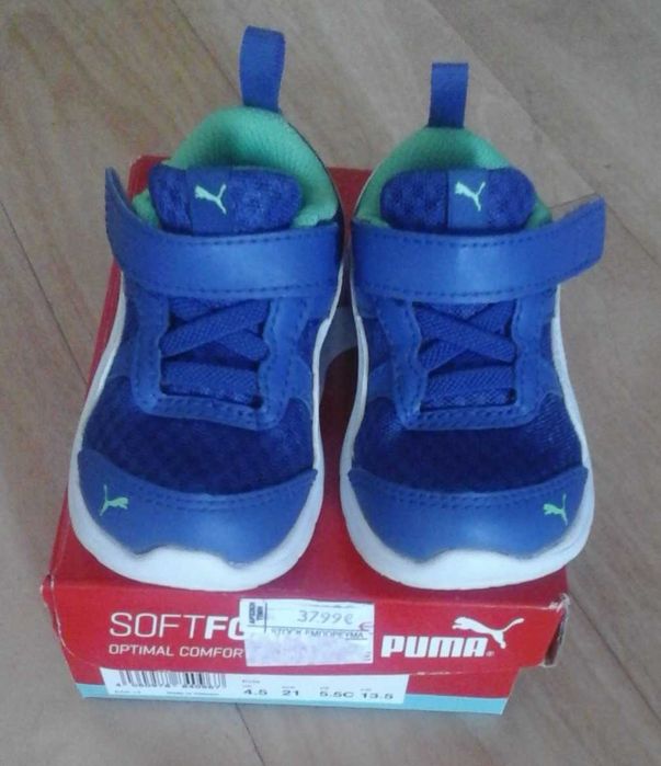 Puma,  mărimea 21, albaștri, made în Vietnam