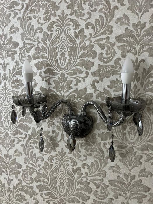 Продам 5шт бра черный