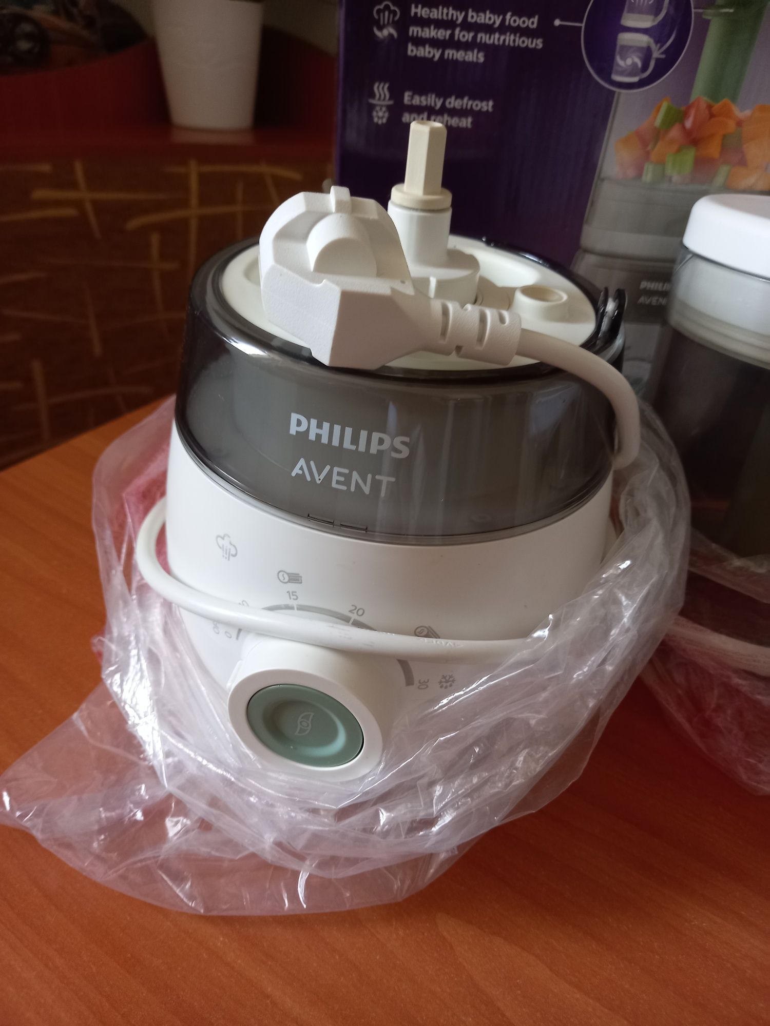 Aparat de gatit cu aburi si blender 4in1 Philips