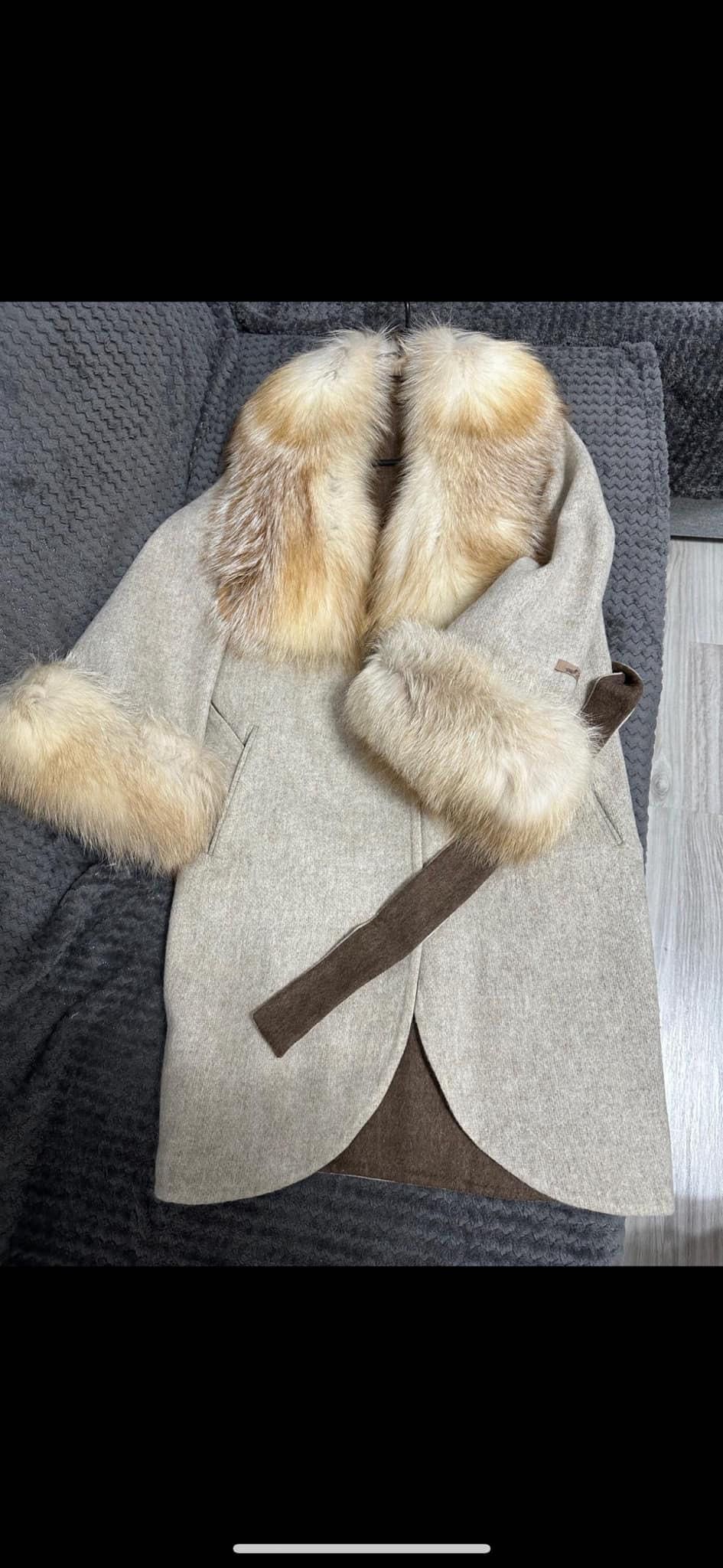 Vand palton alpaca