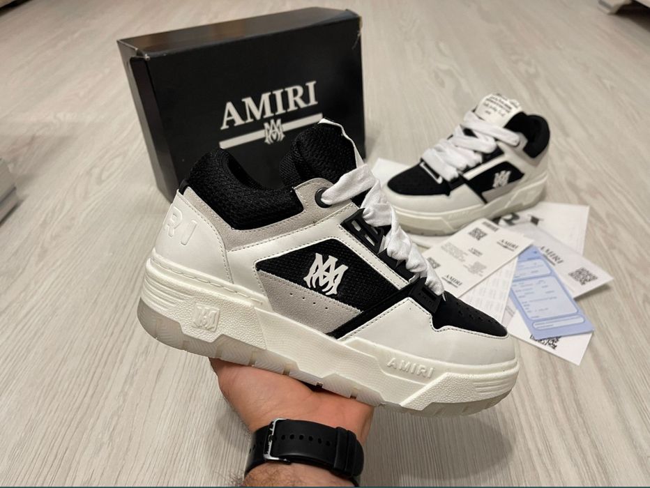 Amiri MA-1 Sneakers Black&White Premium