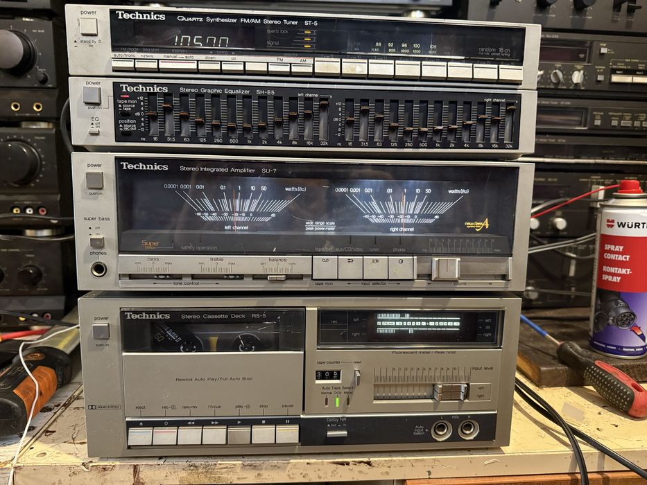 Linie technics,su-7,st-5,sh-e5,rs-5 sistem vintage