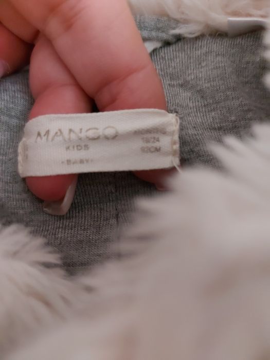 Geaca blanita Mango 18-24 luni