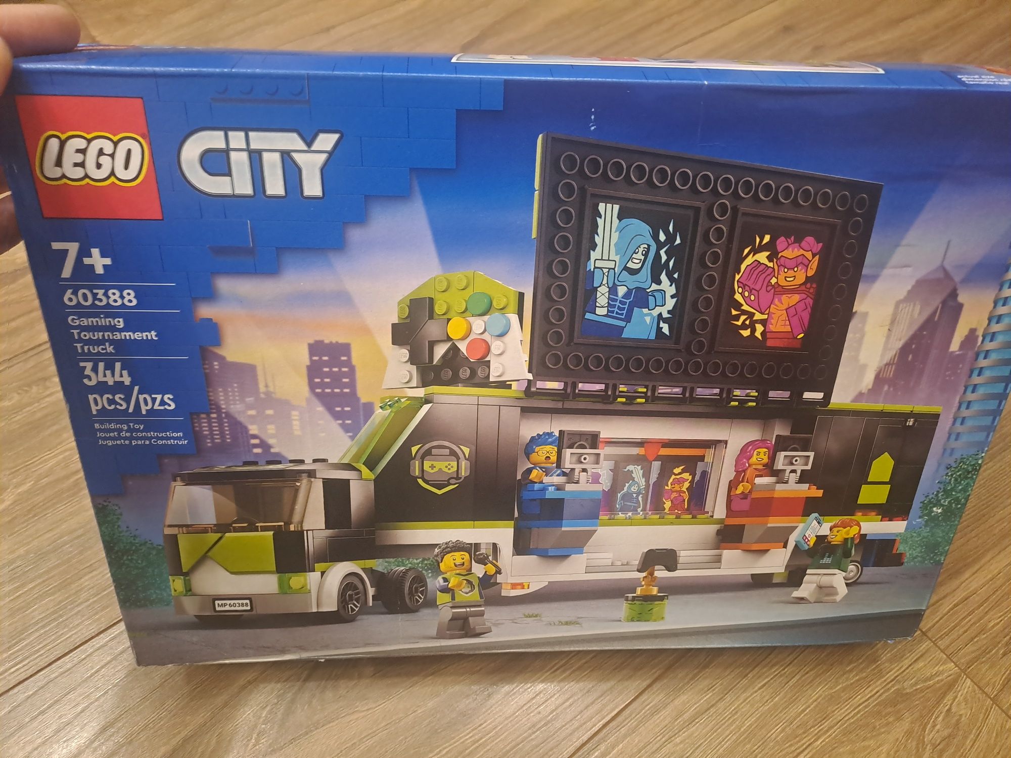 Lego city рекламный грузовик