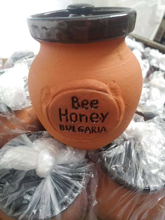 Шипков мармалад с мед в керамично бурканче