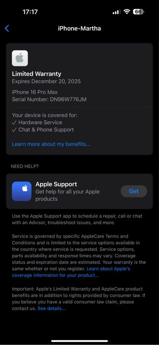 Iphone 16 pro max 256 GB