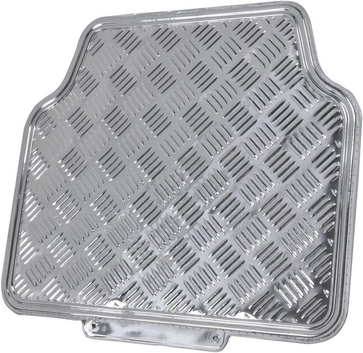 стелки за кола pvc alu look сиви 4броя sumex apa 1000