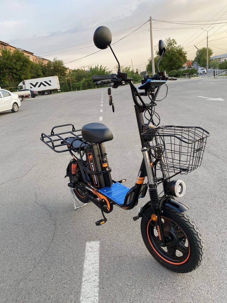 Bitta zaryadda 100km yuradigan skuter Bunaqasi hali bolmagan monster
