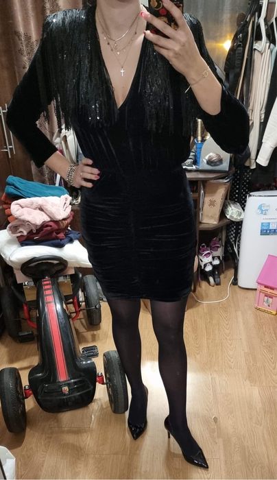 Rochie Zara cu epoleti