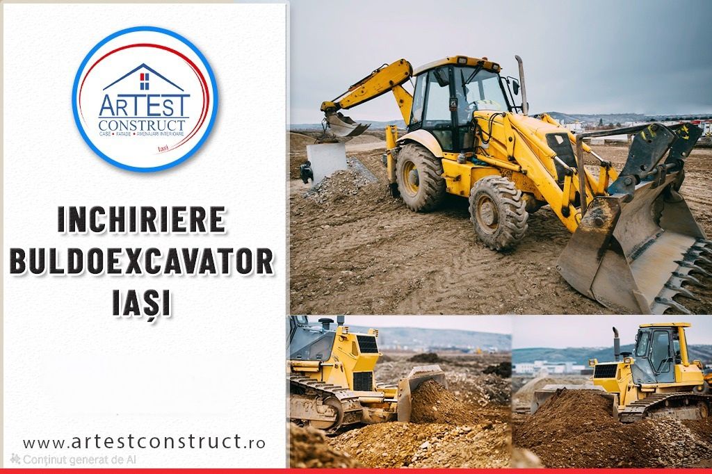 Inchirez Buldoexcavator, excavator, buldo, miniexcavator