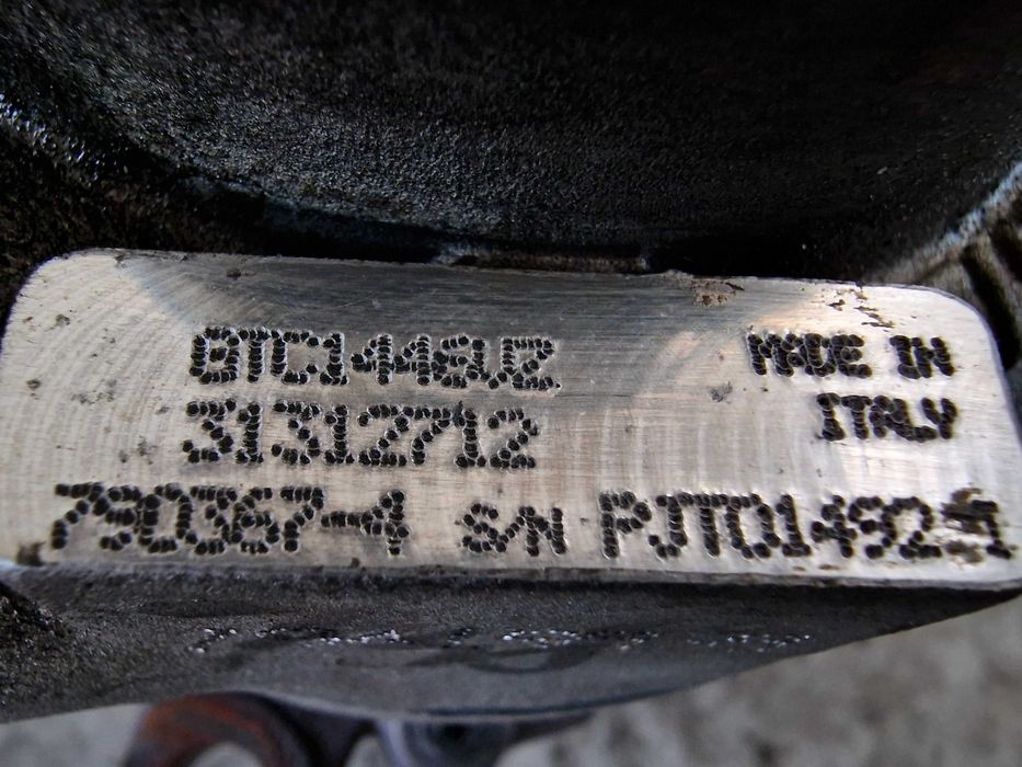 Turbo Turbina Volvo 2.0 d V40 S60 C70 C30 S40 Euro 5 cod 31312712