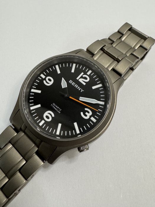Ceas Berny Titanium quartz. Unisex