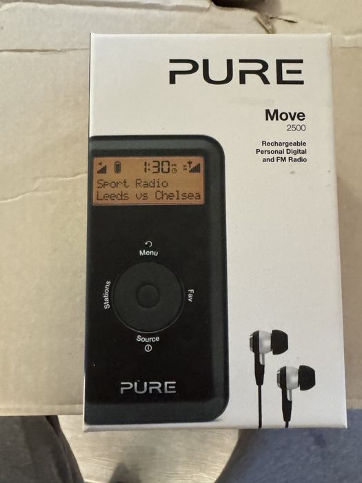 Pure Move 2500 – Radio portabil digital DAB/DAB+/FM