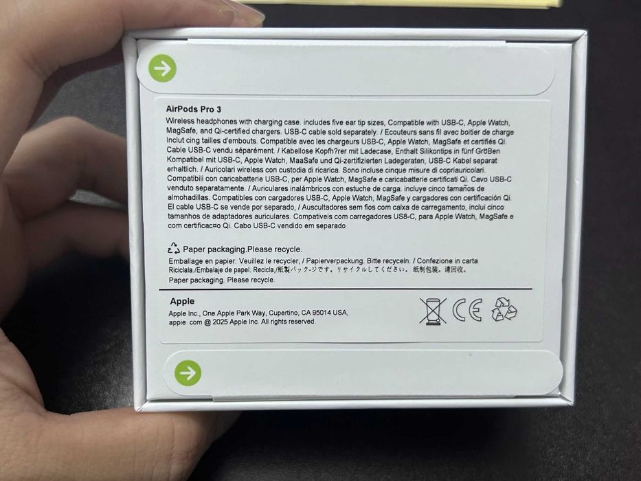 AirPods Pro 3 чисто нови!