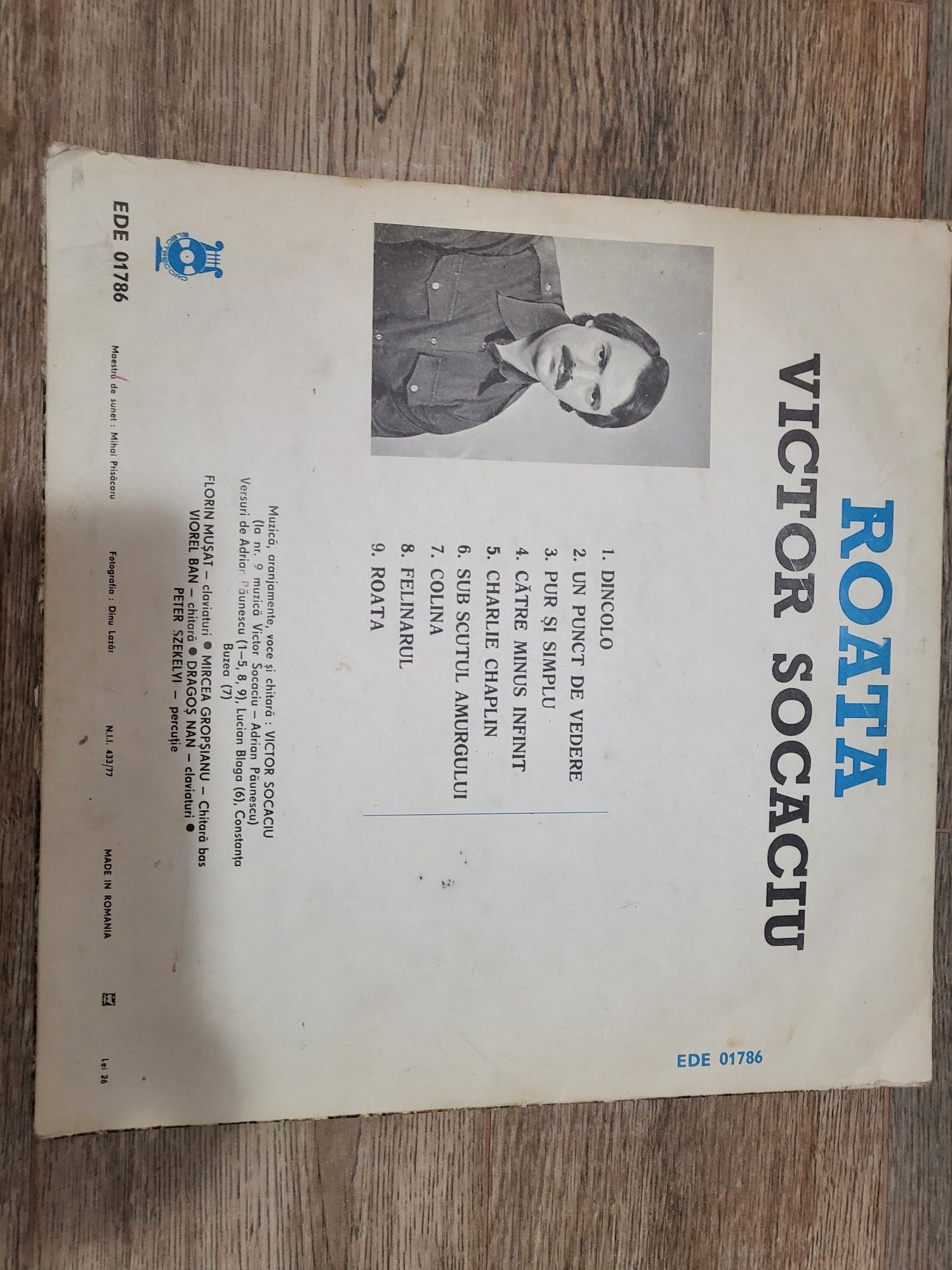 Disc vinil - Victor Socaciu - Roata