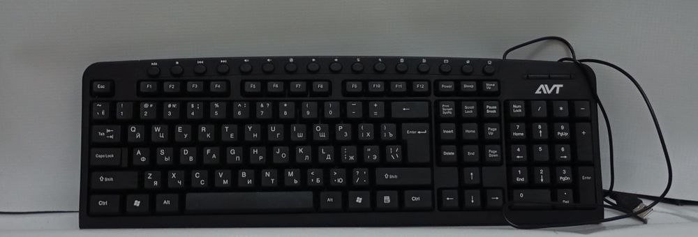 Проводная мультимедийная клавиатура kbm-300