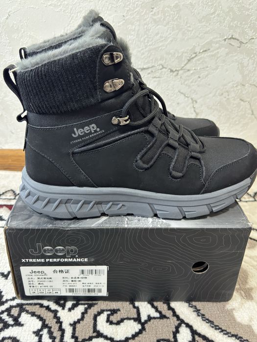 Мужские зимние ботинки Jeep Водонепроницаемые, теплые, -40 c