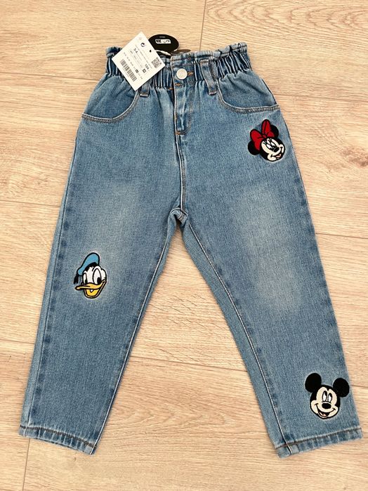 Blugi fetițe Zara 3-4 ani, noi cu eticheta