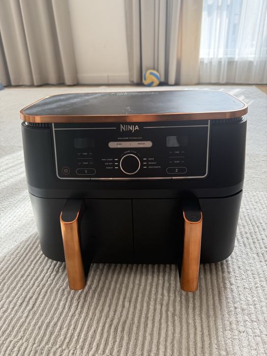 Аэрогриль ninja kitchen foodi max dual zon,черный бронзовый