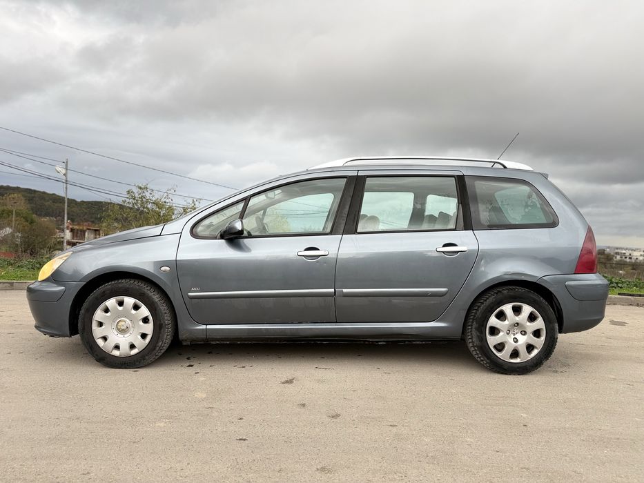 Peugeot 307 Sw 1.6 Hdi 7 места 2006г. Зимни гуми Всичко платено