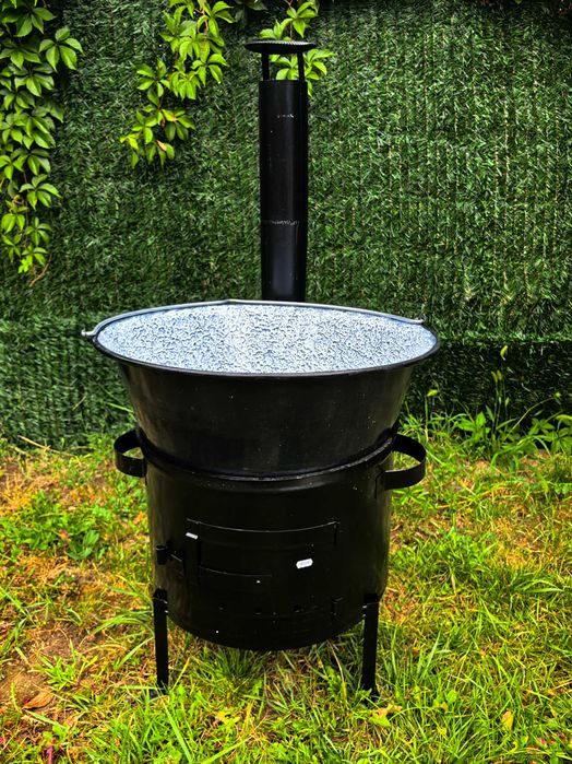 Set Gatit Outdoor – Ceaun 40L + Suport 45cm!