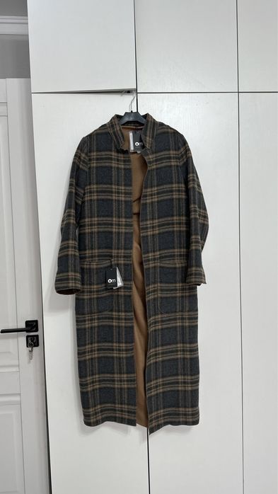 Пальто шерстянное с платьем двойка