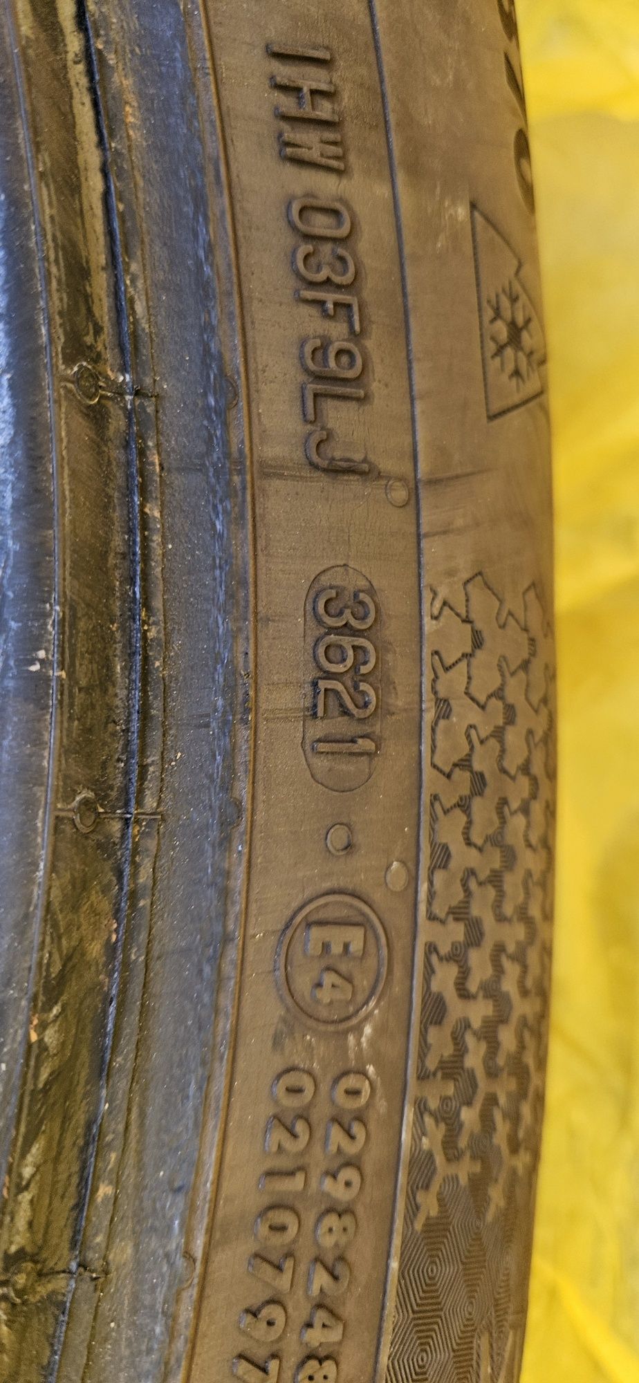 195/65/15 continental ts 870 1брой дот 3621 7мм