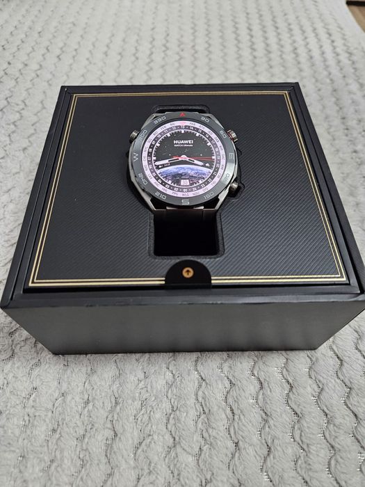 Ceas smartwatch Huawei Watch Ultimate Expedition, Black
