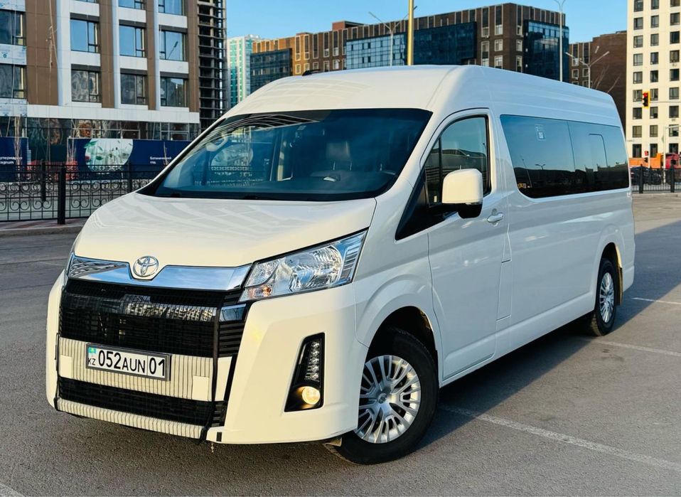 С Водителем! Аренда авто Прокат toyota hiace хайс минивэн автобус