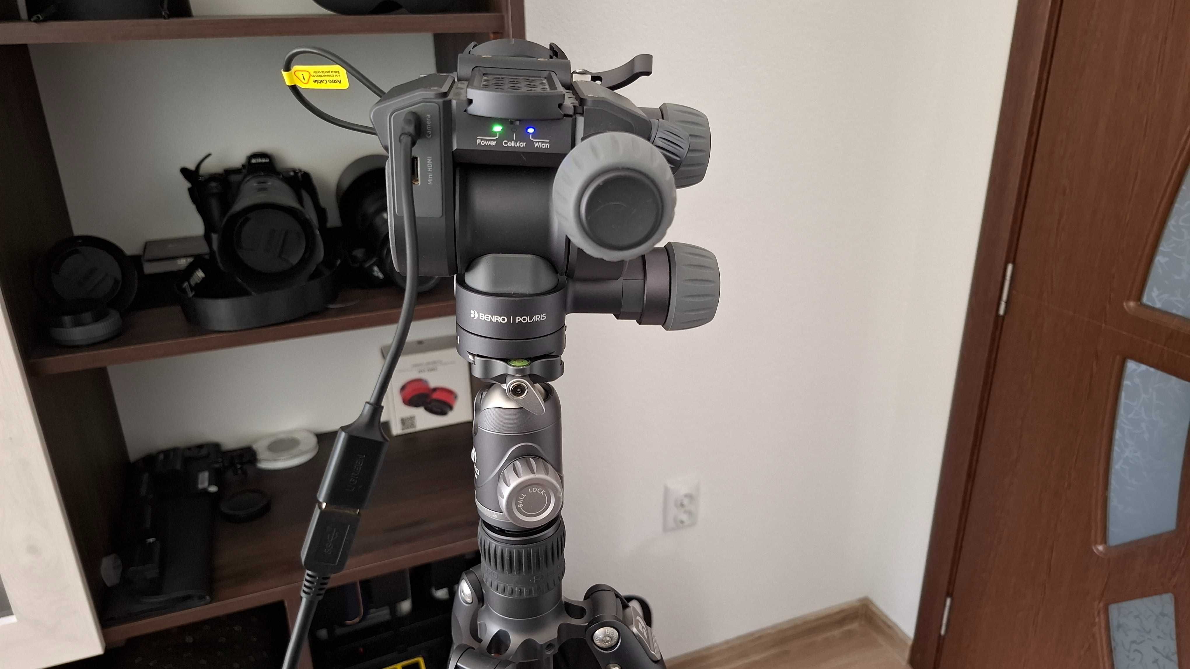 Eлектро-механична глава Benro Polaris Astro 3-Axis
